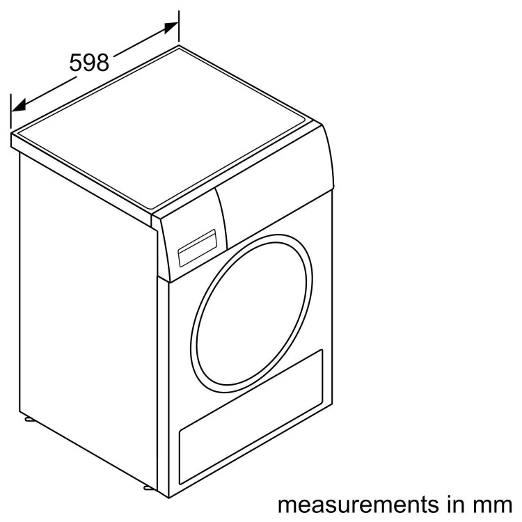 Bosch Series 6 8kg Condenser Tumble Dryer - White