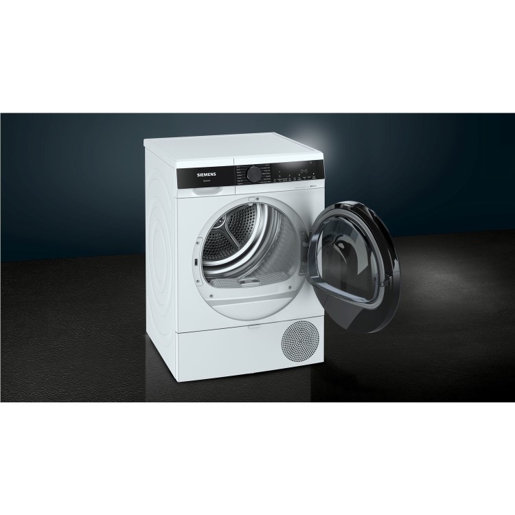 Siemens iQ500 9kg Heat Pump Tumble Dryer - White