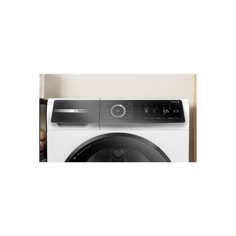 Bosch Series 8 9kg Heat Pump Tumble Dryer - White