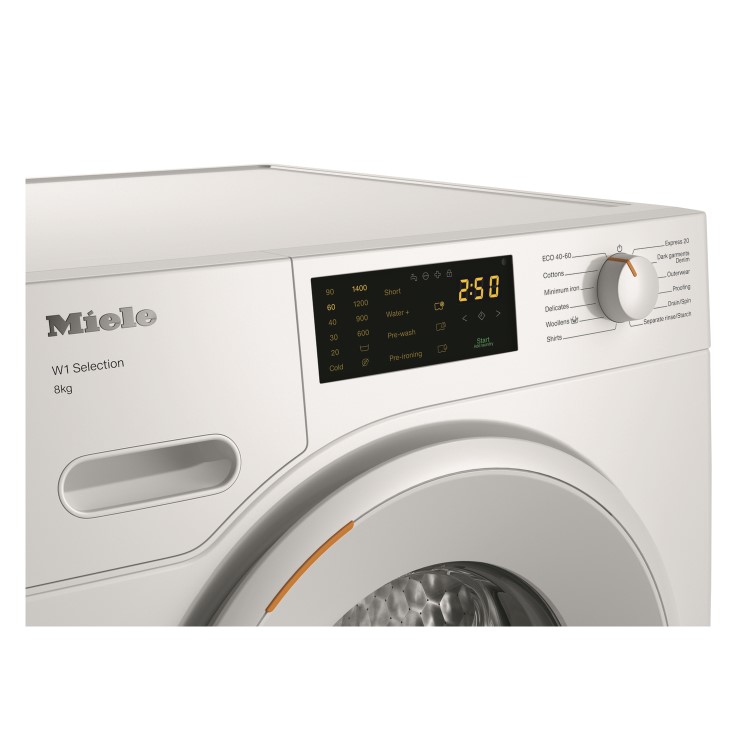 Miele W1 Selection 8kg 1400rpm Washing Machine - White