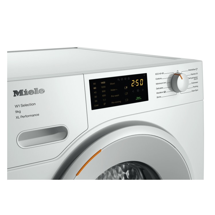 Miele W1 9kg 1400rpm Washing Machine - White