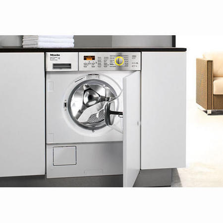 Miele WT2789IWPMSS 5kg 1600rpm Integrated Washer Dryer with Stainless Steel Control Panel