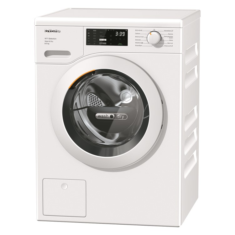 Refurbished Miele WTD163 Freestanding 8/5KG 1400 Spin Washer Dryer White