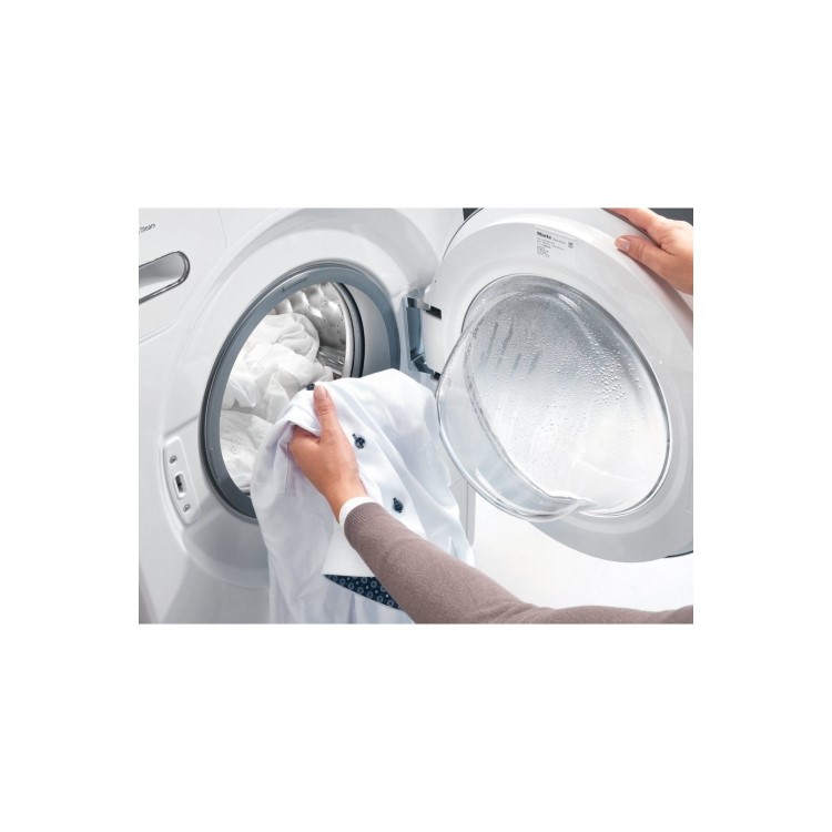 Refurbished Miele WTD163 Freestanding 8/5KG 1400 Spin Washer Dryer White