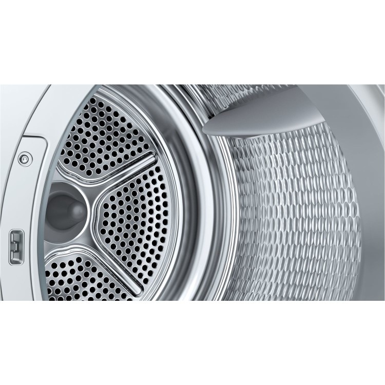 Bosch Series 4 8kg Heat Pump Tumble Dryer - White