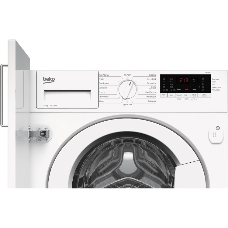 Beko 7kg 1200rpm Integrated Washing Machine