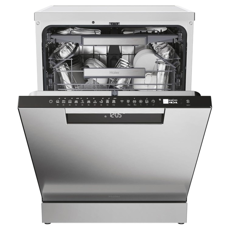 Haier Series 3 Freestanding Dishwasher - Stainless Steel