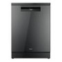 Haier Series 5 16 Place Settings Freestanding Dishwasher - Graphite