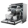 Refurbished Haier Series 5 XF6B0M3PDA-80 16 Place Freestanding Dishwasher Graphite