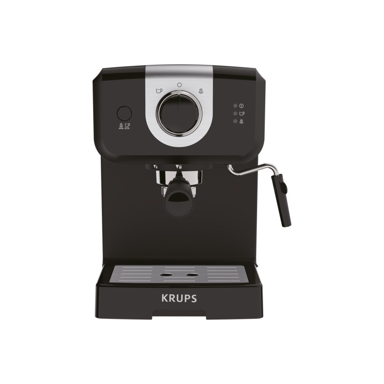 Krups Opio Steam & Pump Espresso Coffee Machine - Black