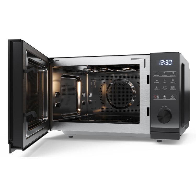 Sharp 25L Freestanding Combination Flatbed Microwave Oven & Grill - Black