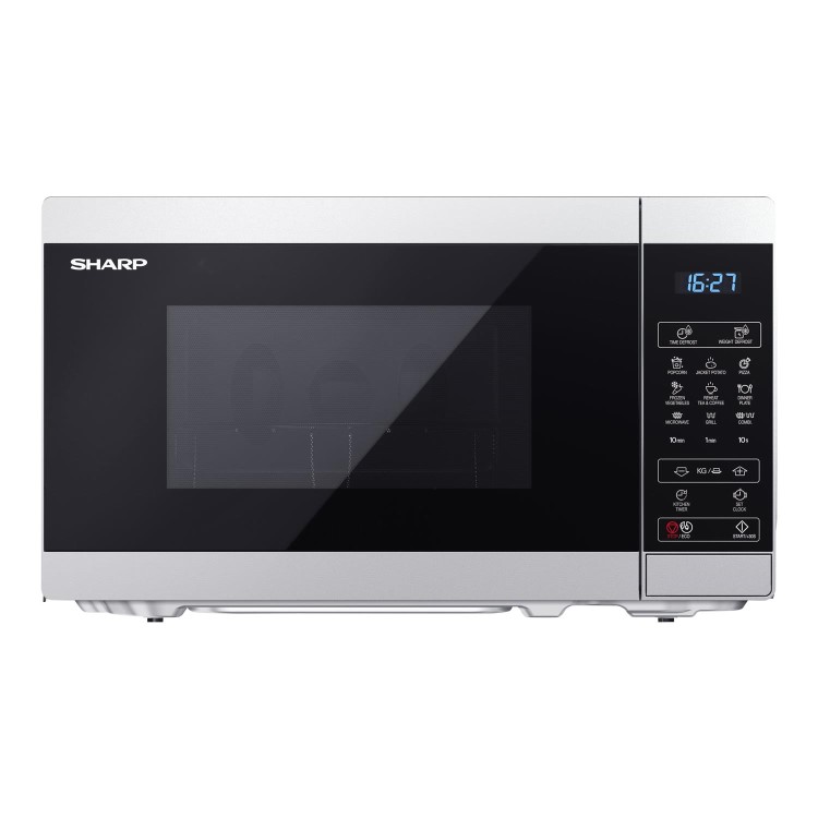 Sharp 20L Freestanding Digital Microwave & Grill - Silver