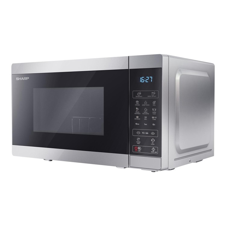 Sharp 20L Freestanding Digital Microwave & Grill - Silver