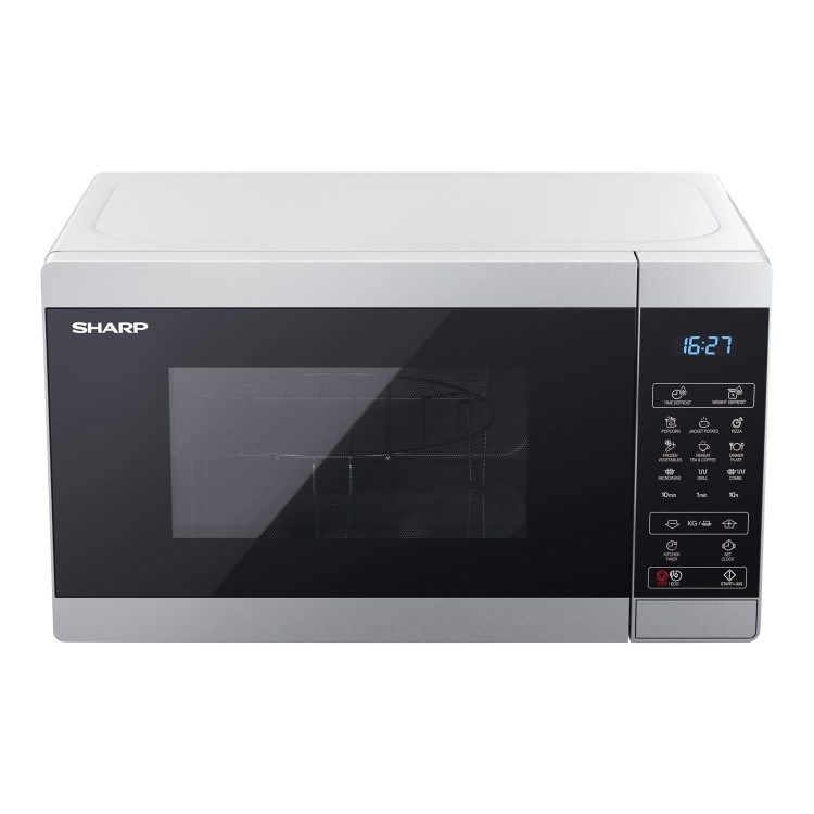 Sharp 20L Freestanding Digital Microwave & Grill - Silver