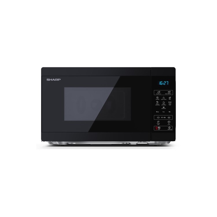 Sharp 20L Freestanding Digital Solo Microwave - Black