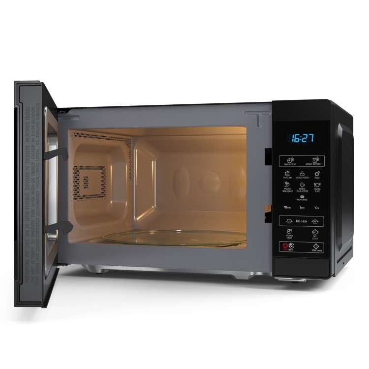 Sharp 20L Freestanding Digital Solo Microwave - Black