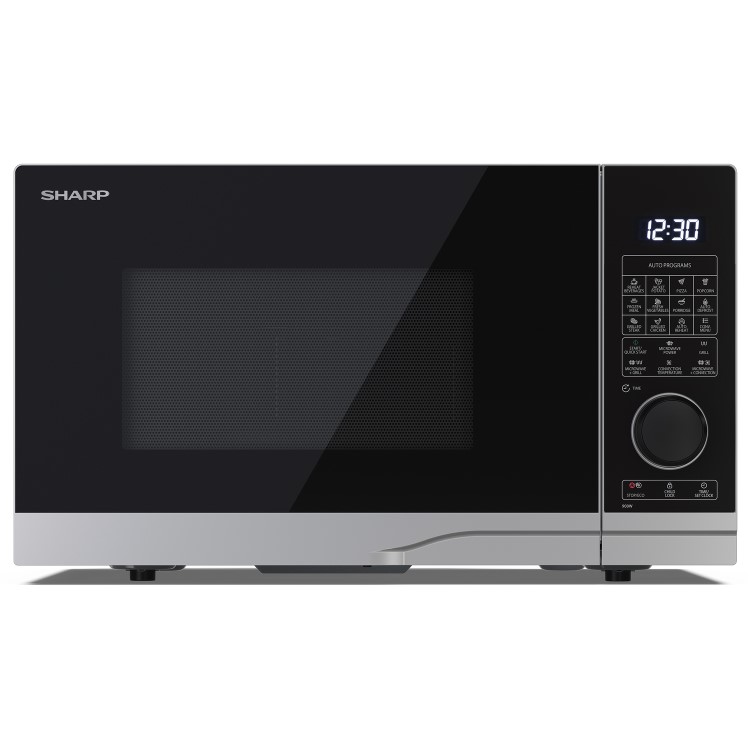 Refurbished Sharp YCPC254AUS 25L 900W Digital Combination Microwave Silver