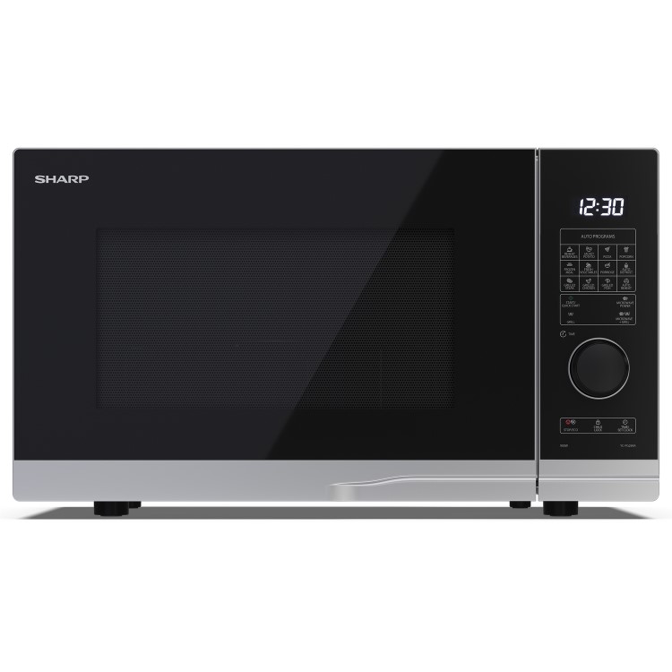 Sharp 25L Freestanding Digital Microwave Oven & Grill - Silver