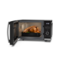 Sharp YCQS254AUB 25L 900W Digital Flatbed Microwave - Black