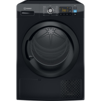 Indesit Push&Go 8kg Heat Pump Dryer - Black