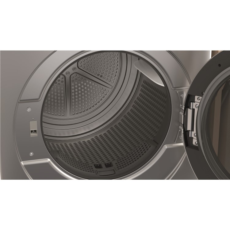 Indesit Push&Go 9kg Heat Pump Dryer - Silver