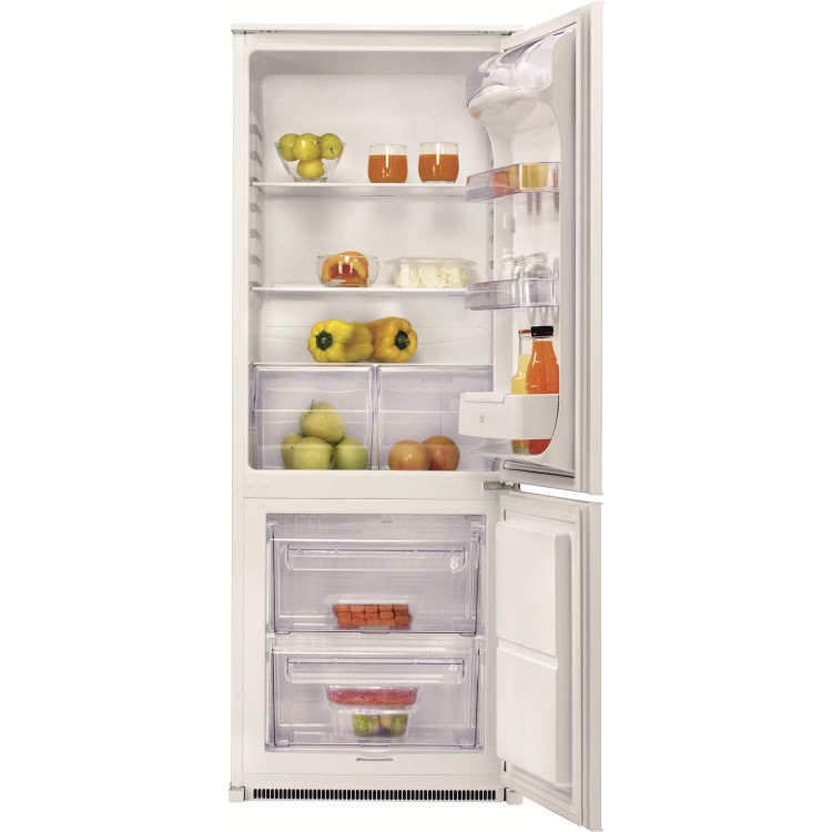 GRADE A2 - Light cosmetic damage - Zanussi ZBB24430SA 70-30 Integrated Fridge Freezer