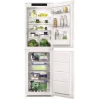 Zanussi ZBB27650SV 50-50 Split Frost Free Integrated Fridge Freezer - Sliding Rail - 178cm Height