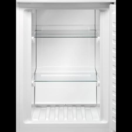 Zanussi ZBB27650SV 50-50 Split Frost Free Integrated Fridge Freezer - Sliding Rail - 178cm Height