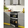 Zanussi ZCI68300XA 60cm Wide Double Oven Electric Cooker With Induction Hob - Stainless Steel