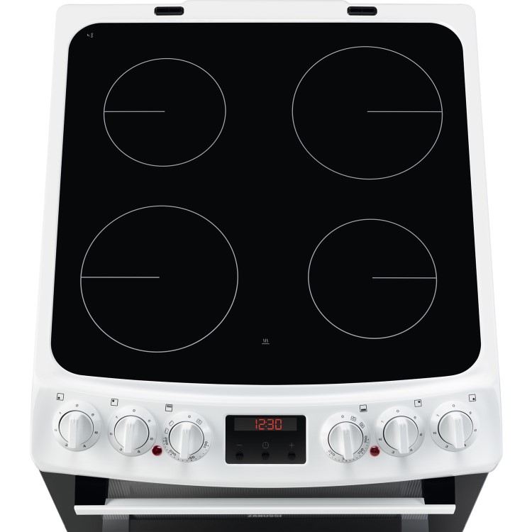 Zanussi 55cm Electric Cooker - White