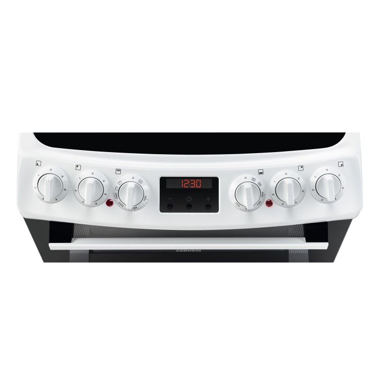 Zanussi 55cm Electric Cooker - White