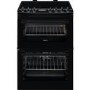 Zanussi 60cm Double Oven Electric AirFry Cooker with SteamBake - Black