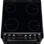 Zanussi 60cm Double Oven Electric AirFry Cooker with SteamBake - Black