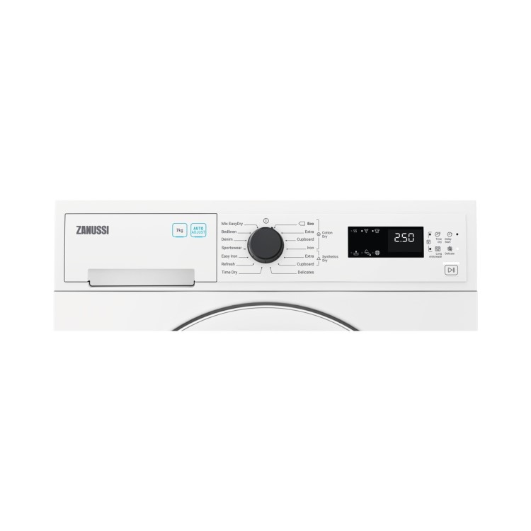 Zanussi AutoAdjust 7kg Condenser Tumble Dryer - White