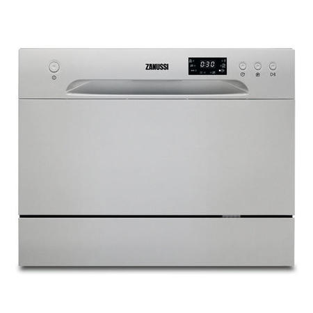 Zanussi 6 Place Settings Table Top Dishwasher - Silver