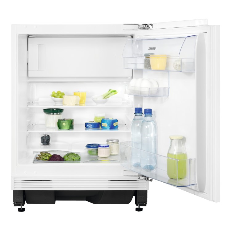 Zanussi 109 Litre Under Counter Integrated Fridge - White