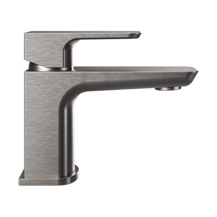 Gunmetal Cloakroom Mono Basin Mixer Tap - Zana