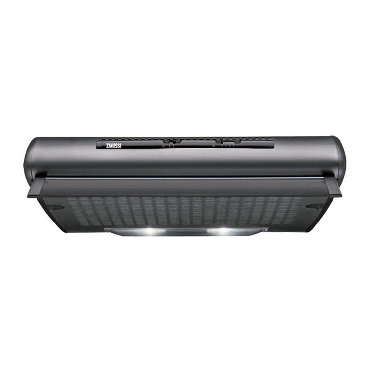 Zanussi 60cm Visor Cooker Hood - Black