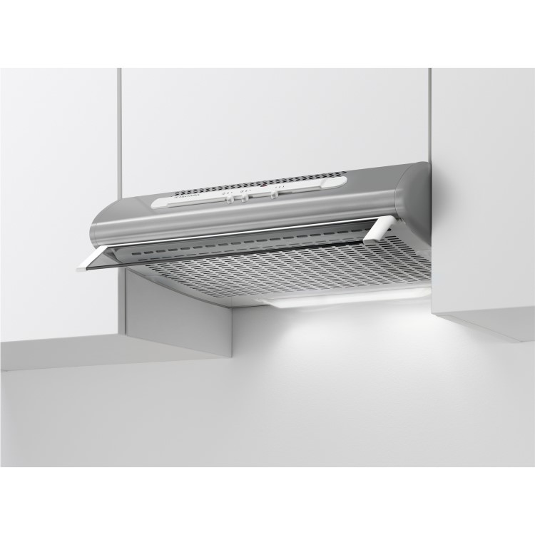 Refurbished Zanussi ZHT611X 60cm Visor Cooker Hood Stainless Steel