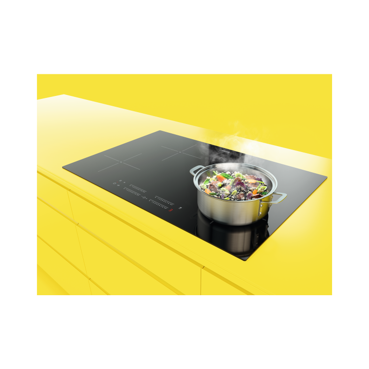 Refurbished Zanussi ZIAN844K 78cm 4 Zone Induction Hob