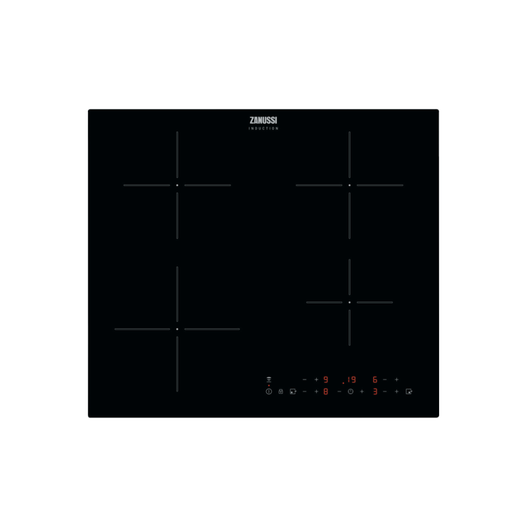 Refurbished Zanussi ZITN643K Series 20 60cm 4 Zone Induction Hob Black