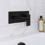 Matt Black Wall Mounted Basin Tap - Zana