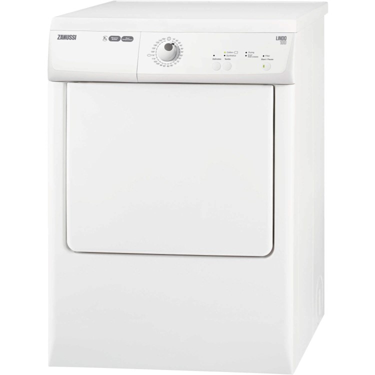 Zanussi ZTE7100PZ LINDO100 7kg Freestanding Vented Tumble Dryer - White