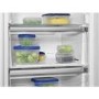 Zanussi 280 Litre Tall Freestanding Freezer - Stainless Steel Look