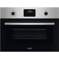 Zanussi Quickcook Compact Combination Microwave Oven and Grill - Stainless Steel