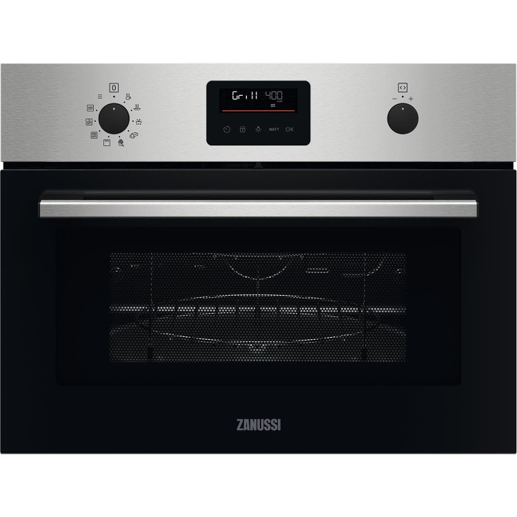 Zanussi Series 40 Built-In Microwave with Grill - Stainless Steel