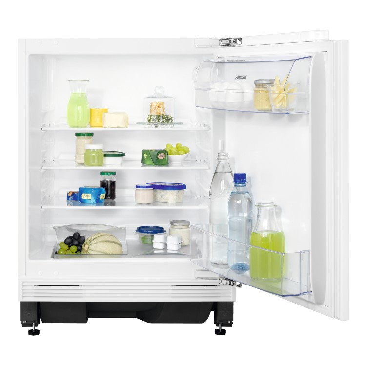 Zanussi 133 Litre Under Counter Integrated Fridge - White