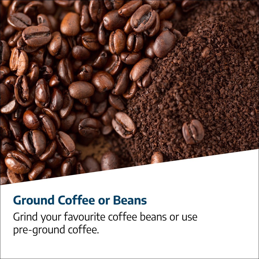 Ground coffee or beans