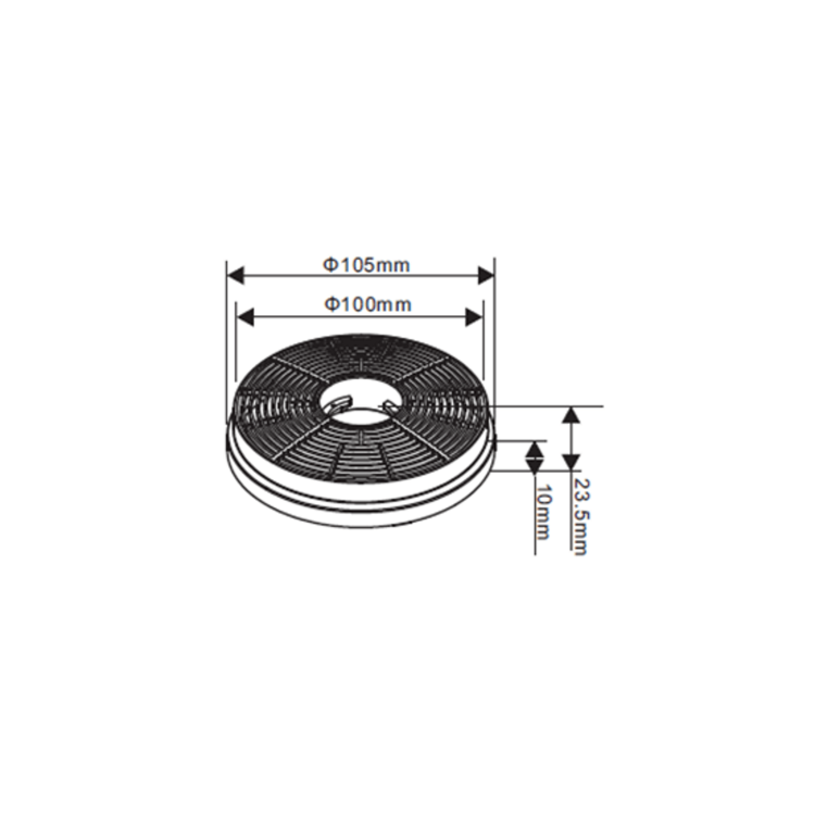 electriQ Carbon Filter pack CF130