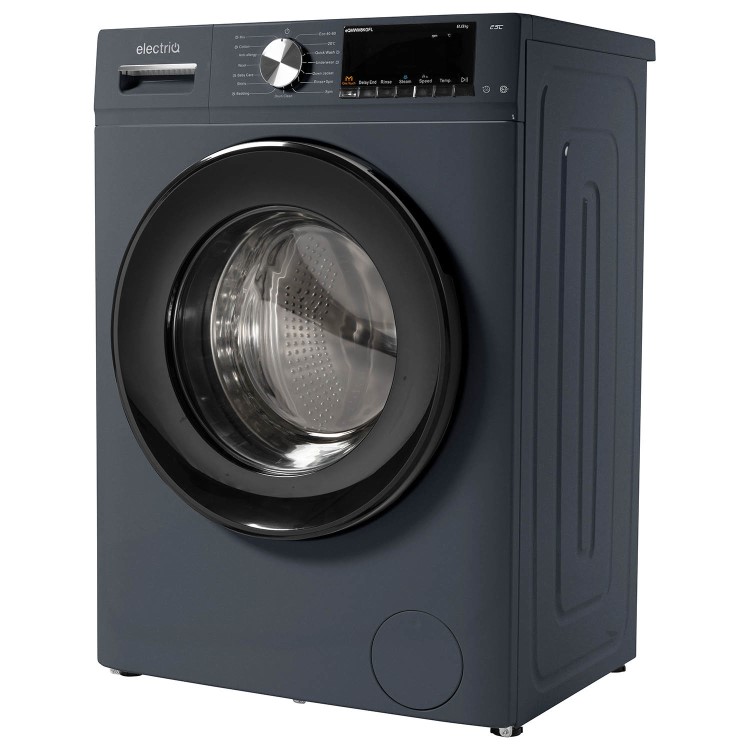 electriQ 8kg 1400rpm Washing Machine - Grey